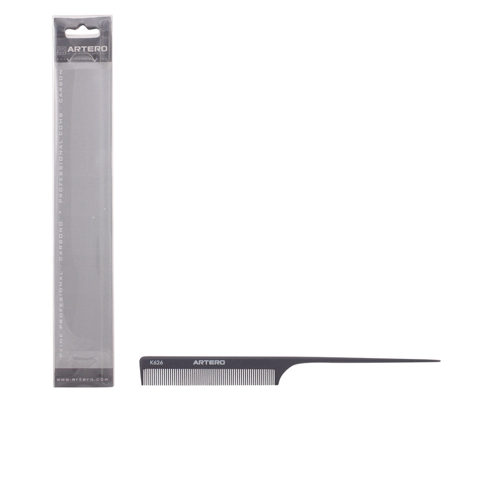 Artero pente de carbono com espigão de plástico - 215 mm para todo tipo de cabelo