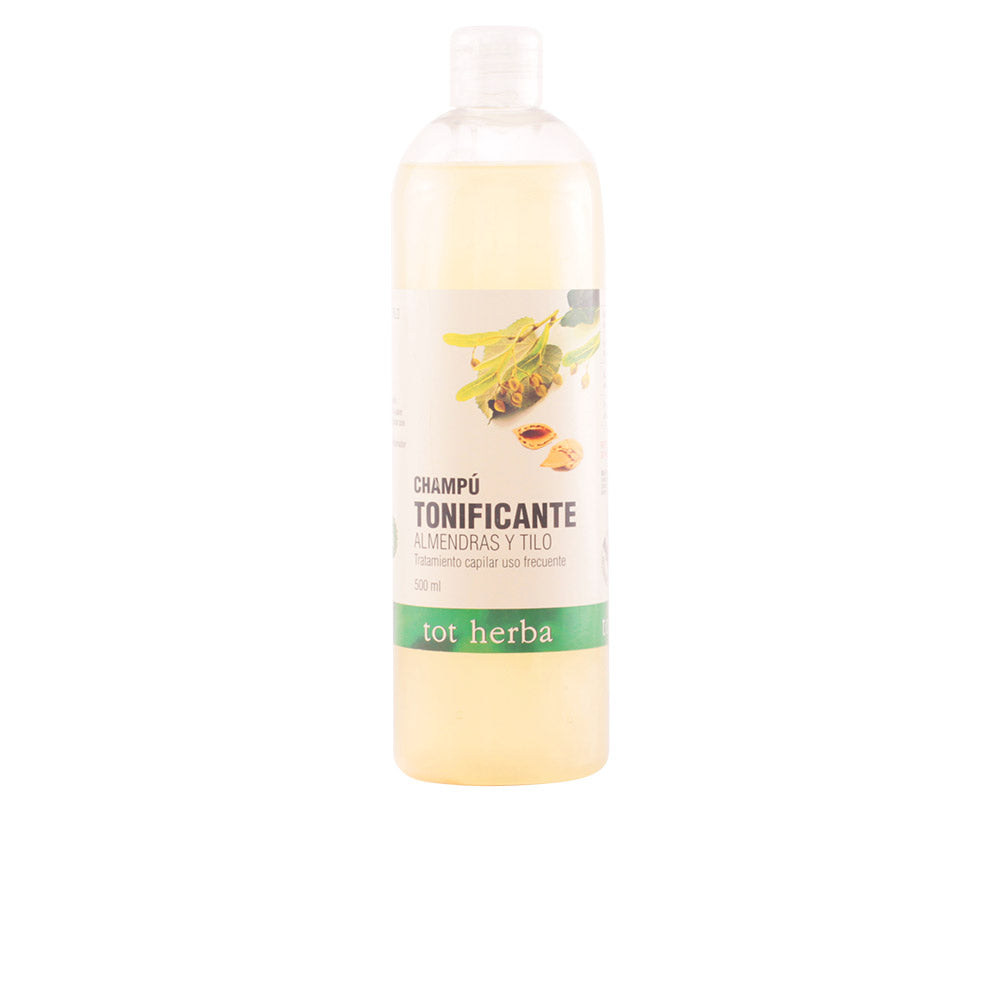 Tot Herba Almond and Lime Toning Shampoo 16.9 fl oz – Natural Hair Care for All Hair Types