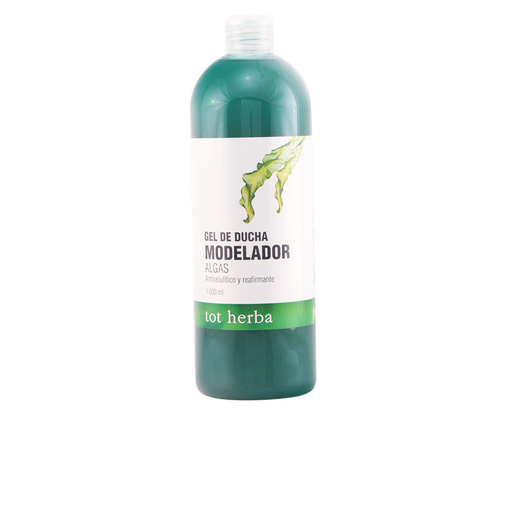 Gel de Duche Modelador Algas – TOT HERBA, 1000 ml, Benefício de Hidratção e Tonificação