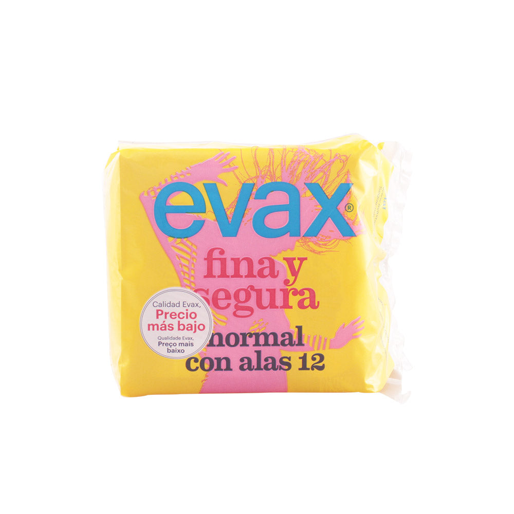 EVAX FINA&amp;SEGURA Protectores Femininos Normais com Asa - Conforto e Segurança