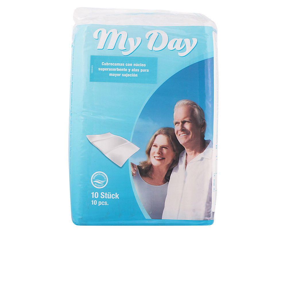 MY DAY lençol de cama adulto 80x180cm pacote com 10 unidades