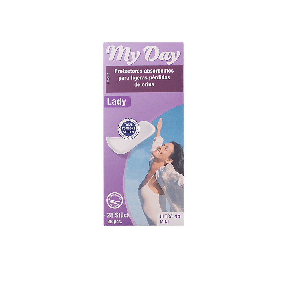 MY DAY protetores de Incontinência Ultra Mini para Mulher, 28 unidades