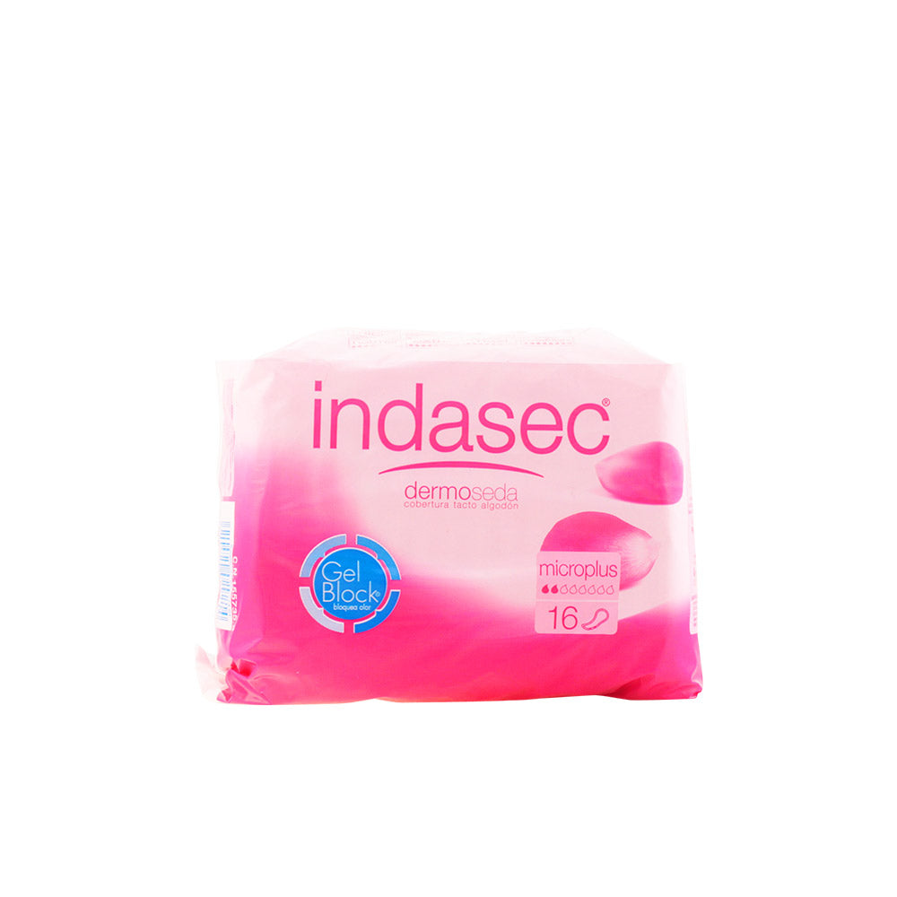 INDASEC DermoSeda Incontinence Pad Micro Plus para Mulheres, Conforto Diário