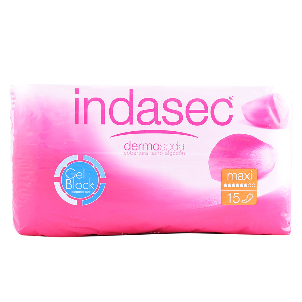 INDASEC DermoSeda Max 15 Pads Incontinência Feminina Conforto