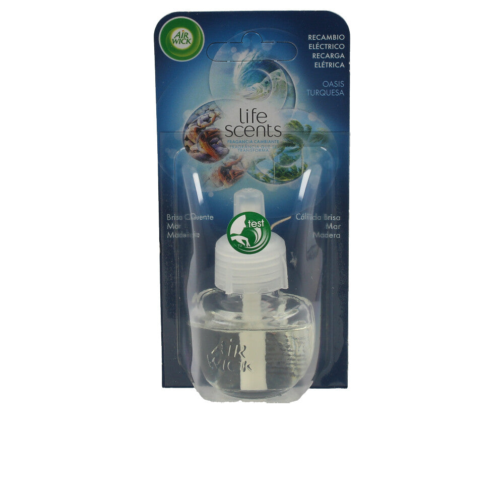 AIR-WICK recarga para difusor elétrico Oasis Turquoise, frescura duradoura