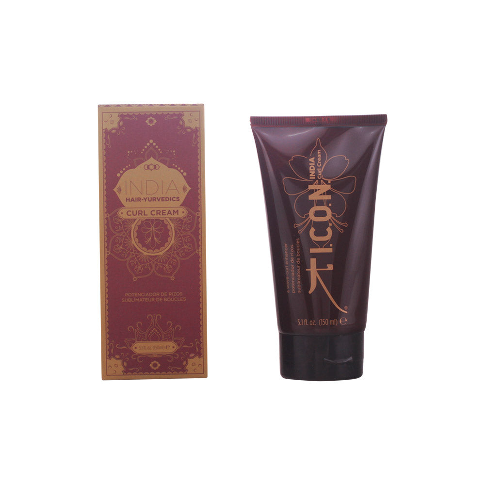 I.C.O.N. INDIA curl cream 150 ml - Definir e hidratar cabelos encaracolados