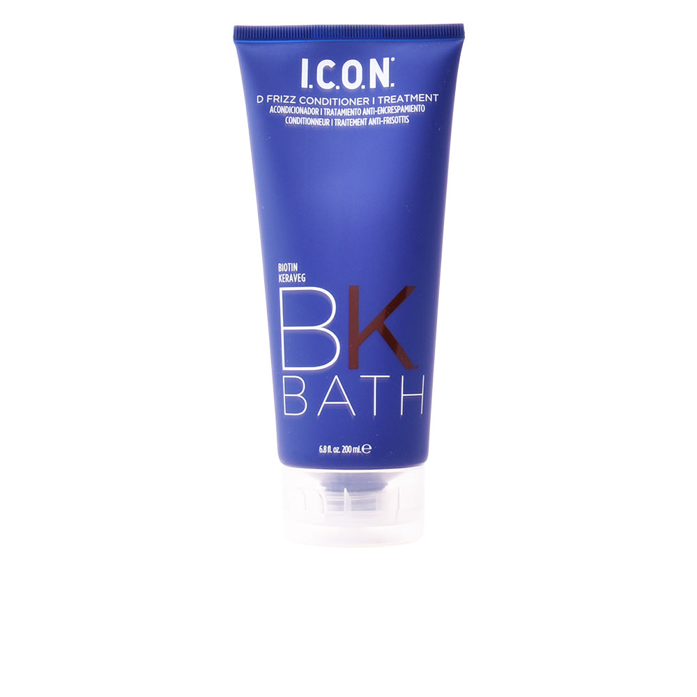 I.C.O.N. BK Frizz Conditioner 250ml para cabelos danificados e secos