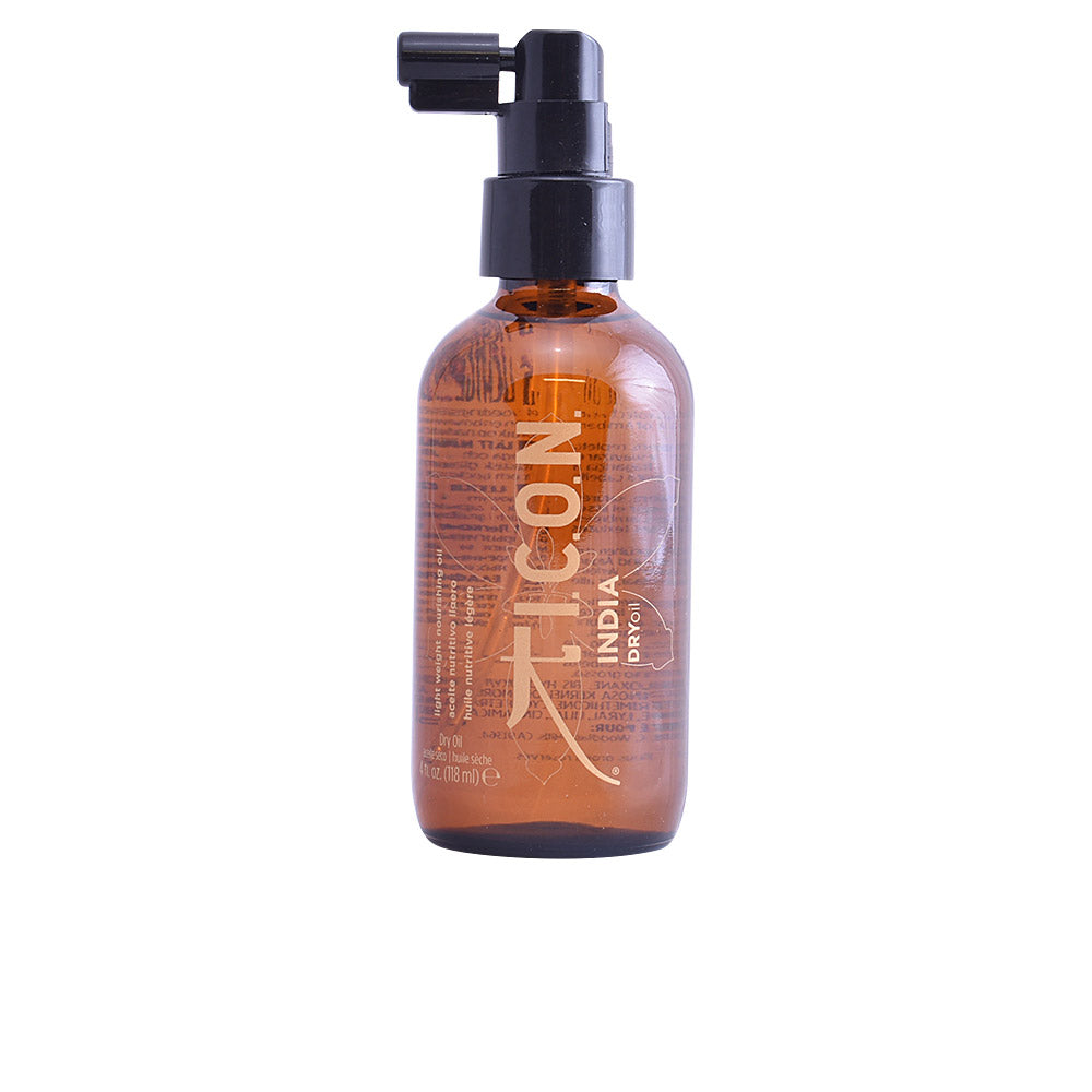I.C.O.N. INDIA óleo seco 118 ml para todo tipo de cabelo e couro cabeludo