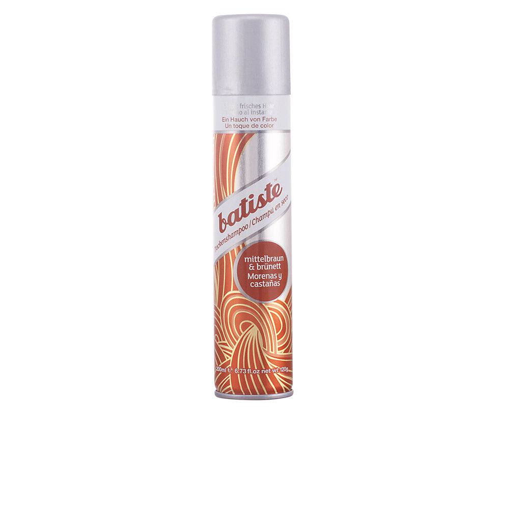 Batiste Medium Brown & Brunette Shampoo Seco 200 ml – Renovação e Praticidade