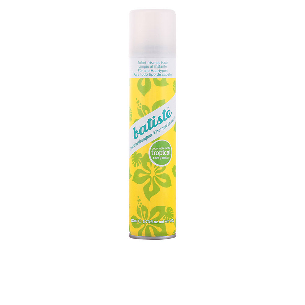 Batiste TROPICAL COCONUT & EXOTIC shampoo a Seco para Cabelos com Fragrância Exótica