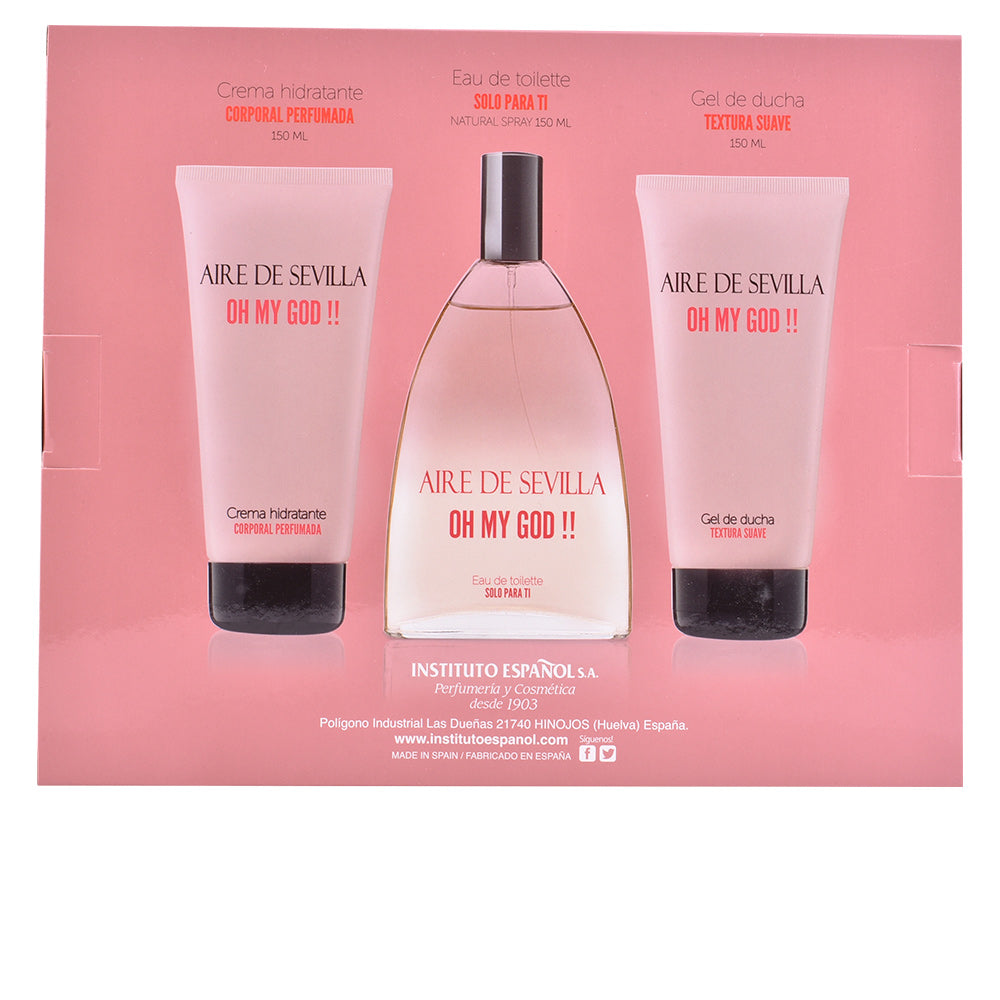 AIRE DE SEVILLA Oh My God Perfume Set para Mulher - Floral Elegância