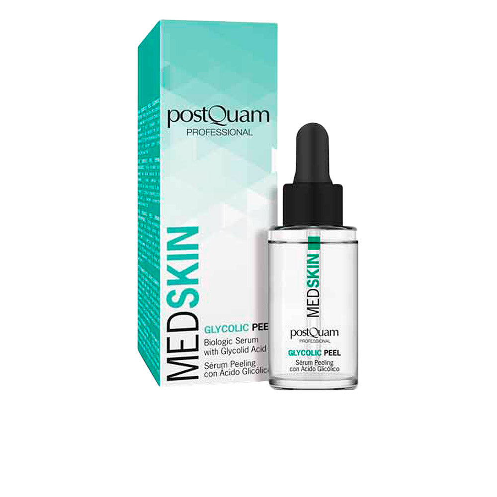 PostQuam MED SKIN Biologic Serum with Glycolic Acid – 1 fl oz Travel Size for All Skin Types