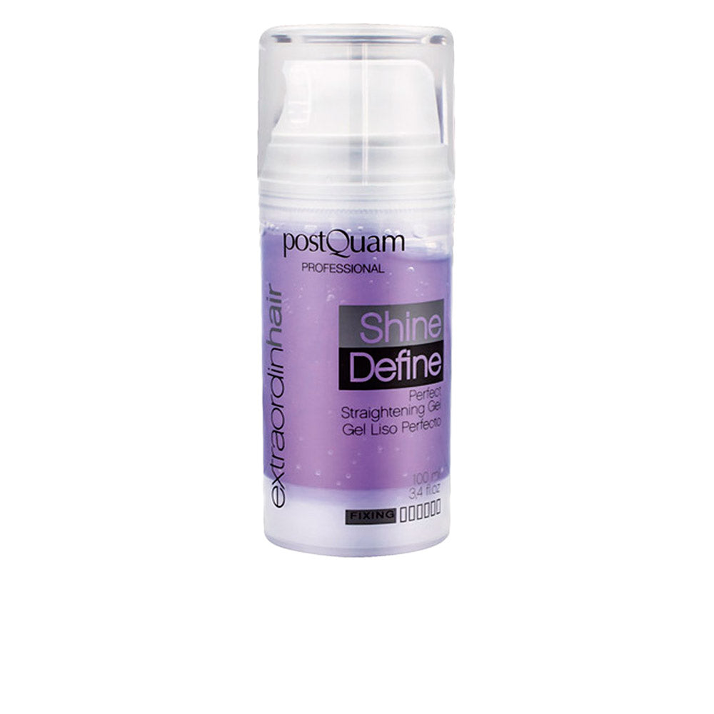 POSTQUAM EXTRAORDINHAIR Shine Define Perfect Straightening Serum 100 ml – All Hair Types, Travel Size