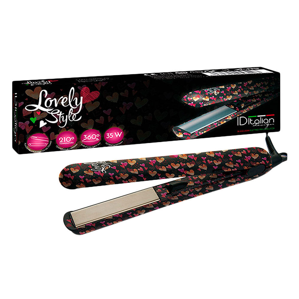 ID ITALIAN LOVELY STYLE Ferro de Cabelo para Todo Tipo de Cabelo