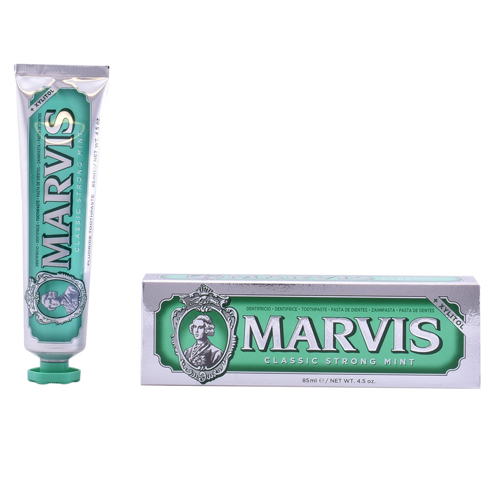 MARVIS CLASSIC Strong Mint Pasta de Dentes 85 ml para Higiene Bucal