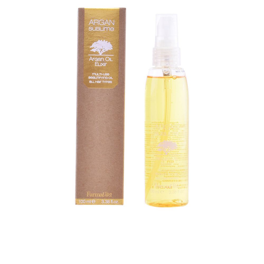 FARMAVITA Argán Sublime Elixir 100 ml para cabelo e pele