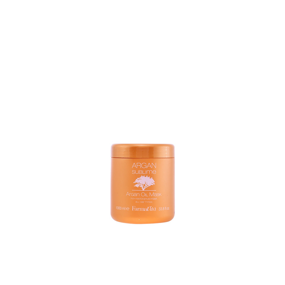 FARMAVITA argan sublime máscara 1000 ml para todo tipo de cabelo