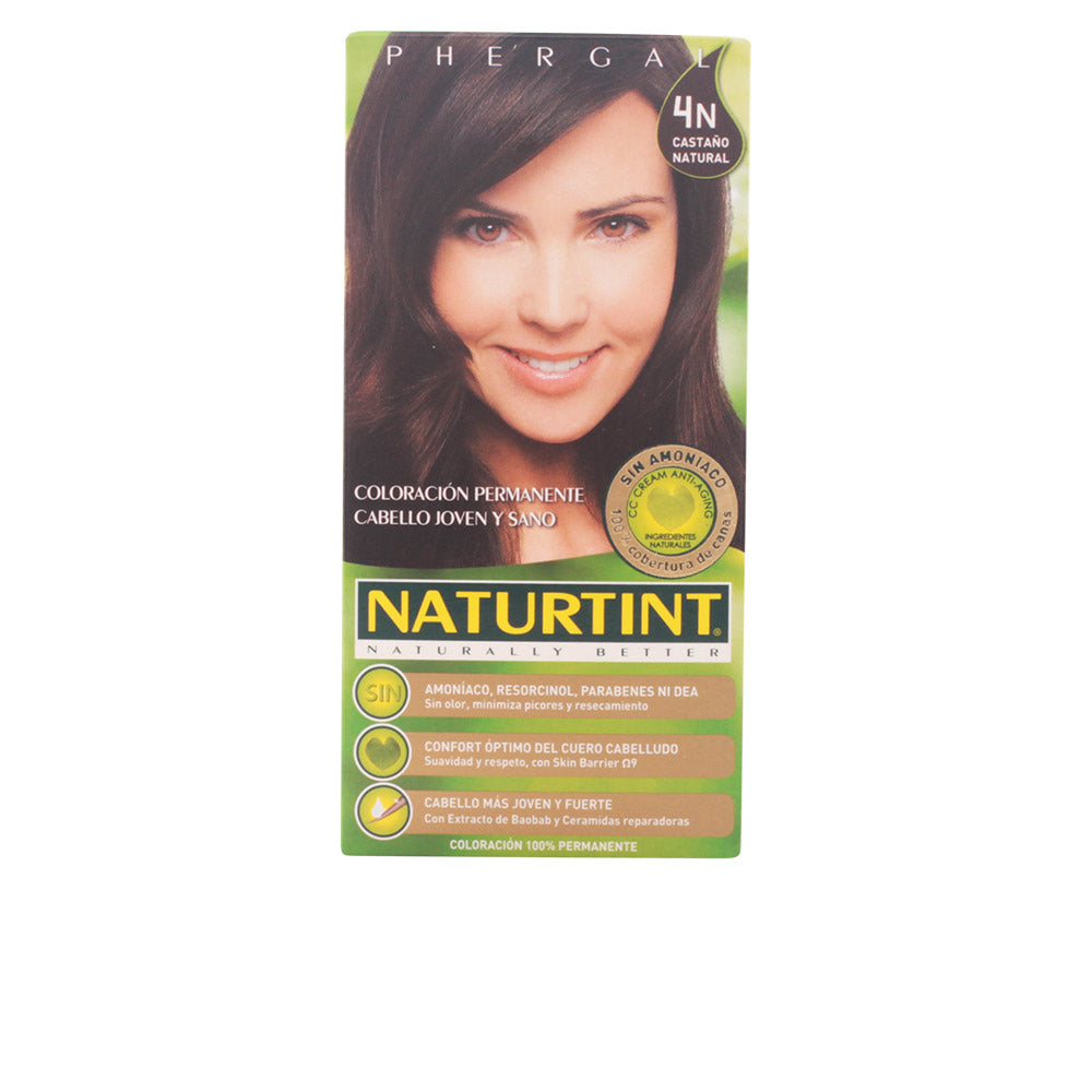 NATURTINT ammonia-free hair dye #4N Natural Chestnut - 170 ml