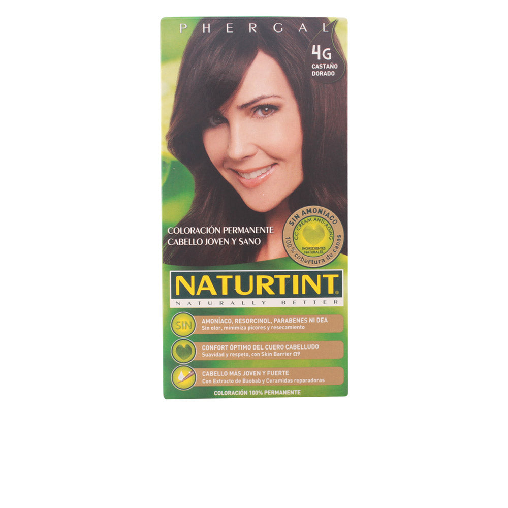 NATURTINT Ammonia-Free Hair Color #4G Golden Chestnut - 170 ml