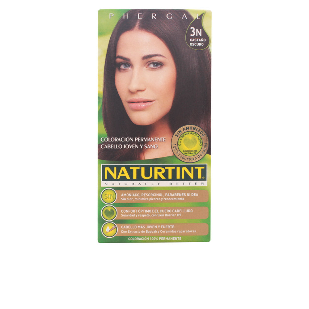 Naturtint coloração sem amoníaco cor castanho escuro 170 ml