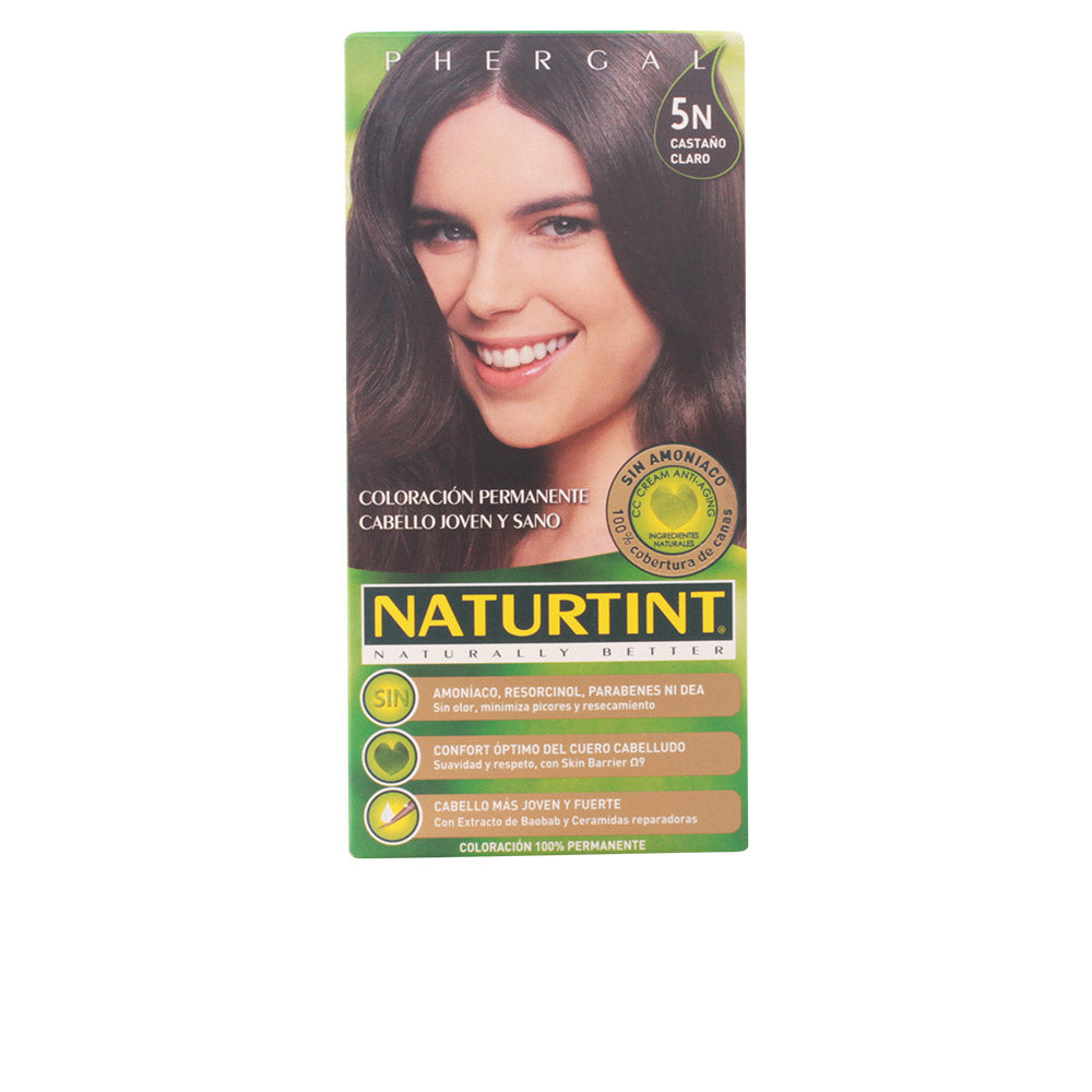 NATURTINT Ammonia-Free Hair Dye #5N Light Brown - 170 ml