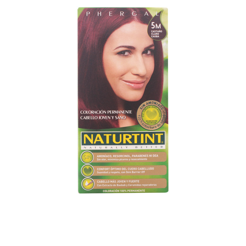 NATURTINT Ammonia-Free Hair Dye #5M Light Mahogany Chestnut – 170 ml