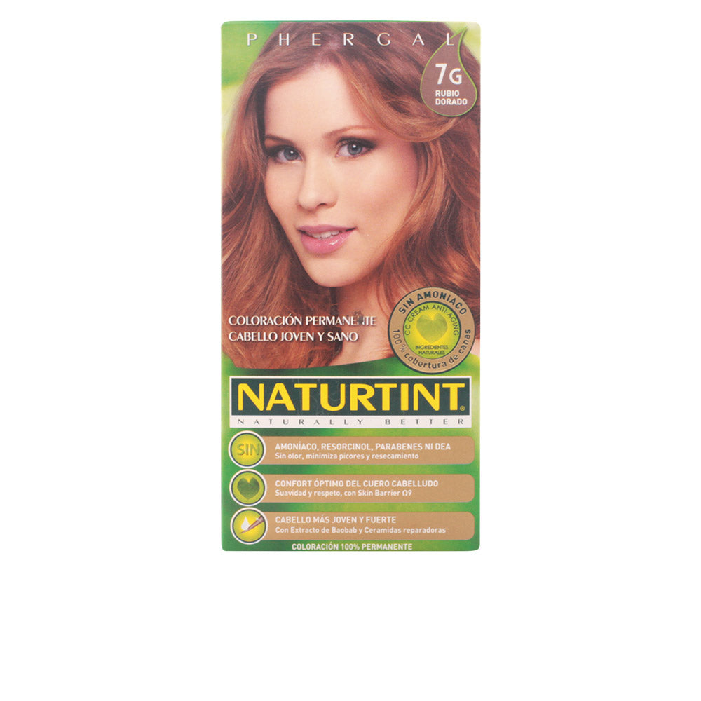 NATURTINT Ammonia-Free Hair Dye #7G Golden Blonde - 170 ml