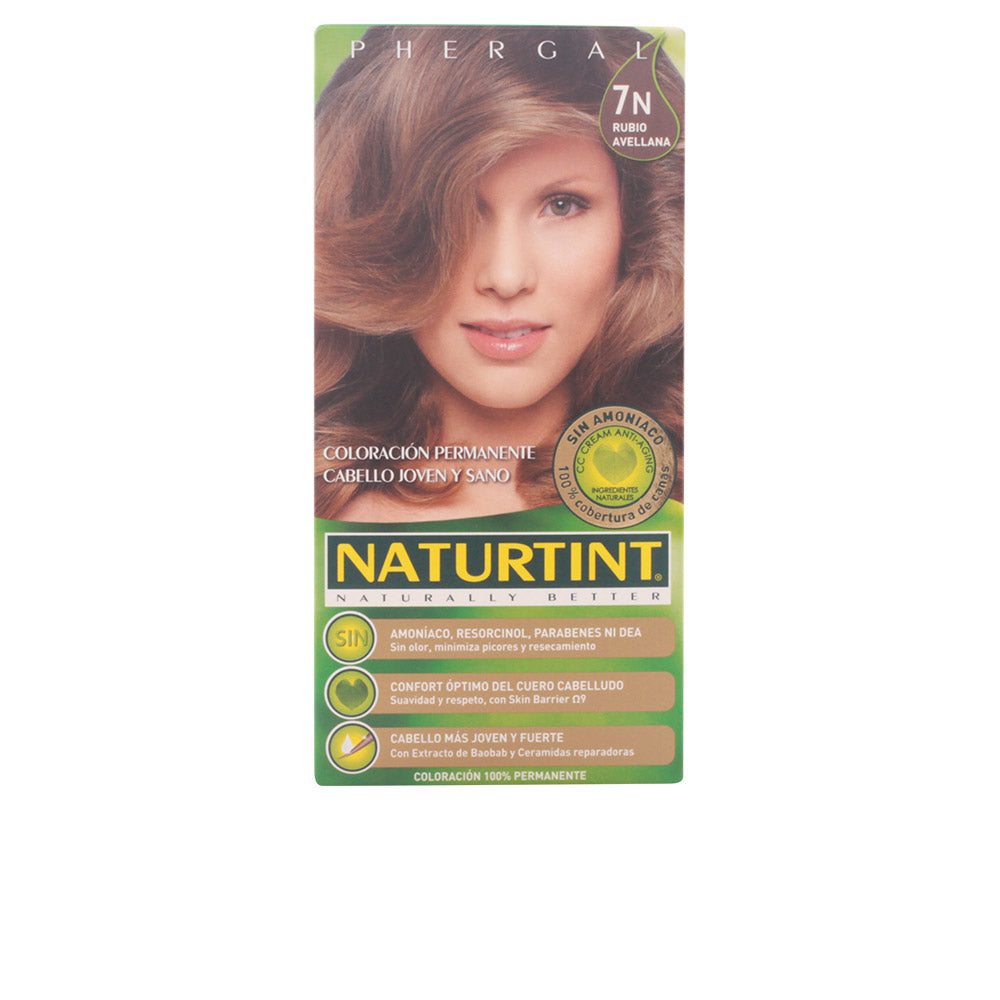 NATURTINT Ammonia-Free Hair Dye #7N Hazelnut Blonde - 170 ml