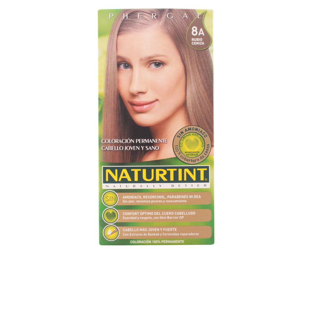 NATURTINT Ammonia-Free Hair Dye #8A Ash Blonde – 170 ml