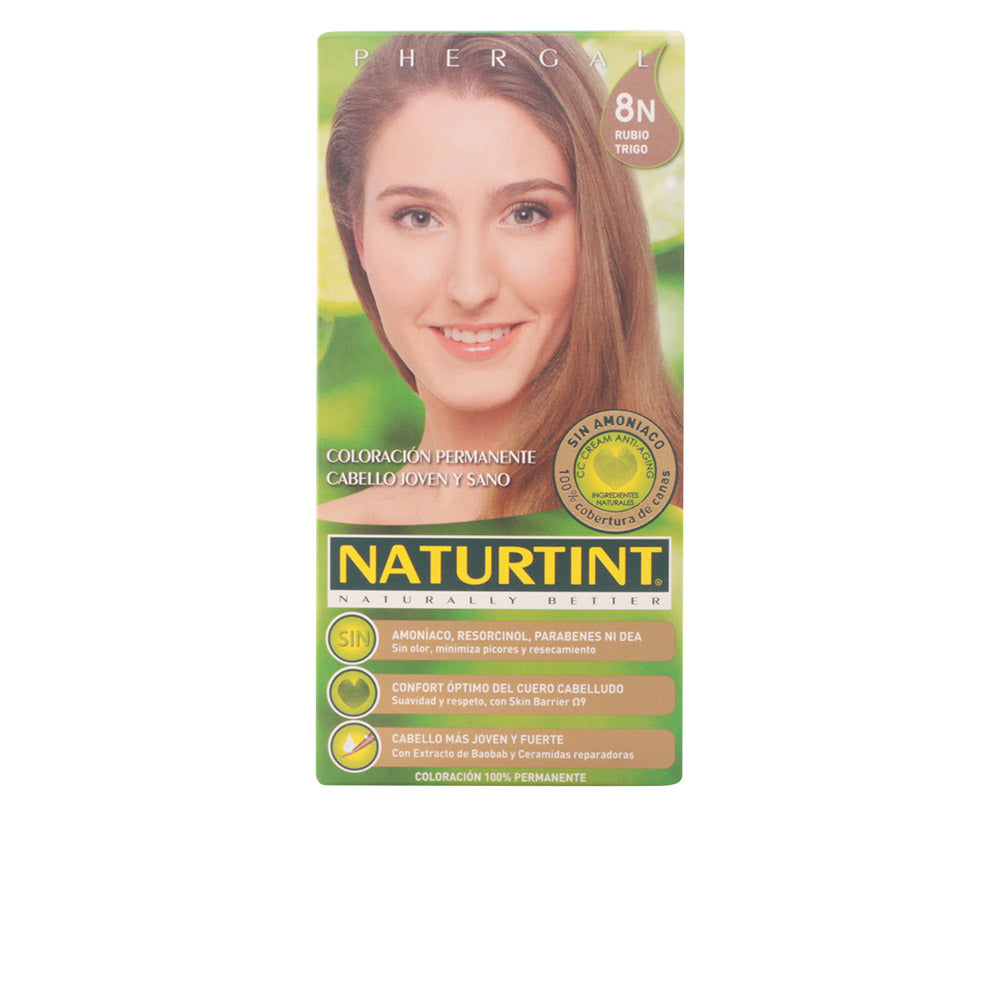 NATURTINT Ammonia-Free Hair Dye #8N Wheat Blonde - 170 ml