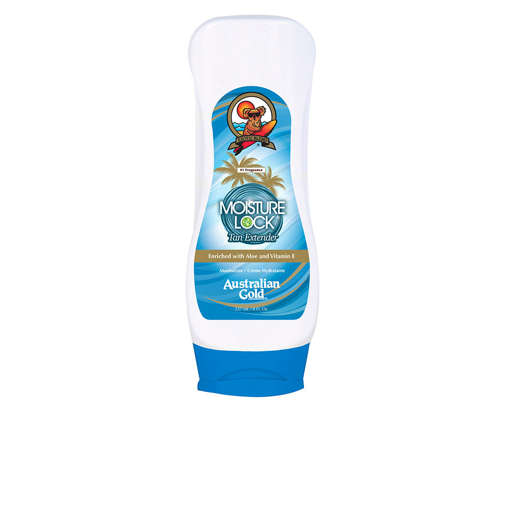 Australian Gold MOISTURE LOCK Extensor de Bronzeamento 237 ml – Hidratação e Proteção