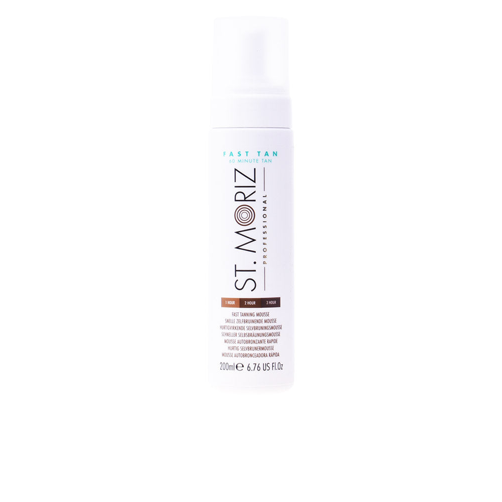 Autobronzeador mousse rápido ST. MORIZ 200 ml para um bronzeado natural