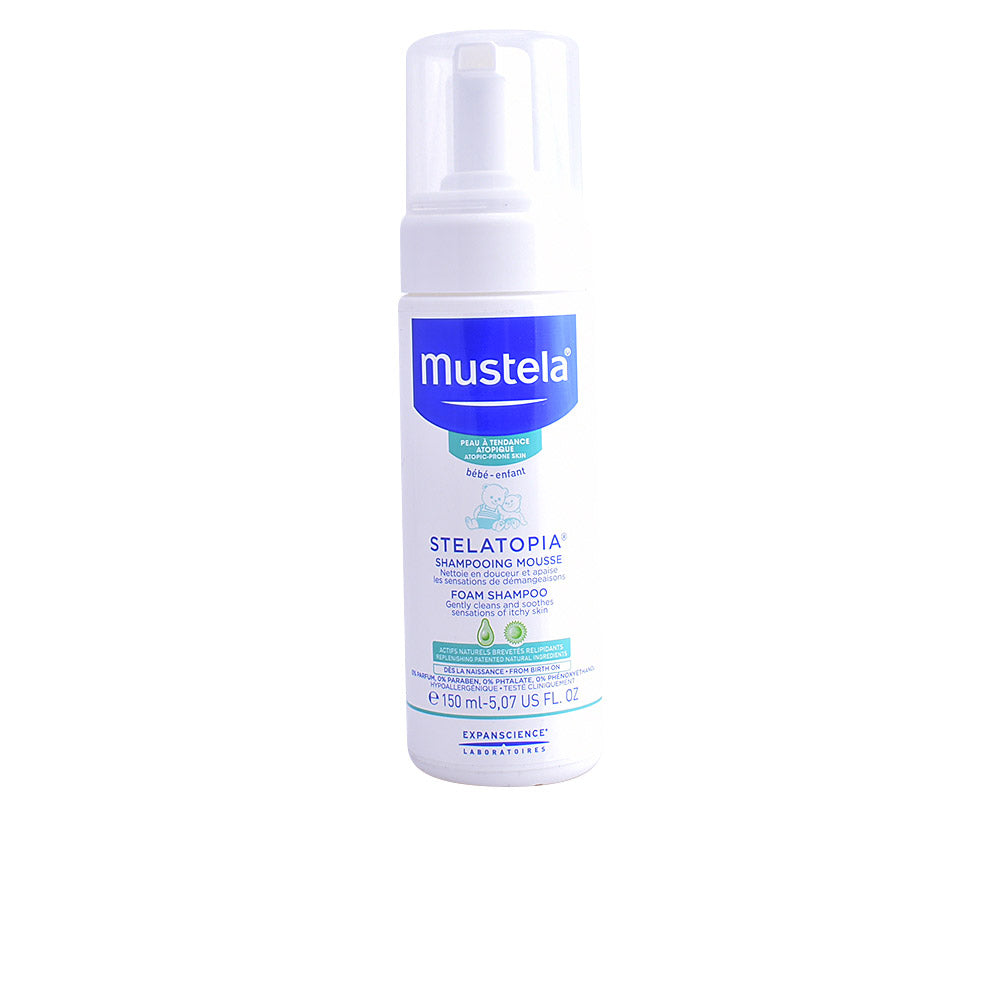 Mustela STELATOPIA Mousse Shampoo – Gentle Foam for Sensitive Scalp – 150 ml