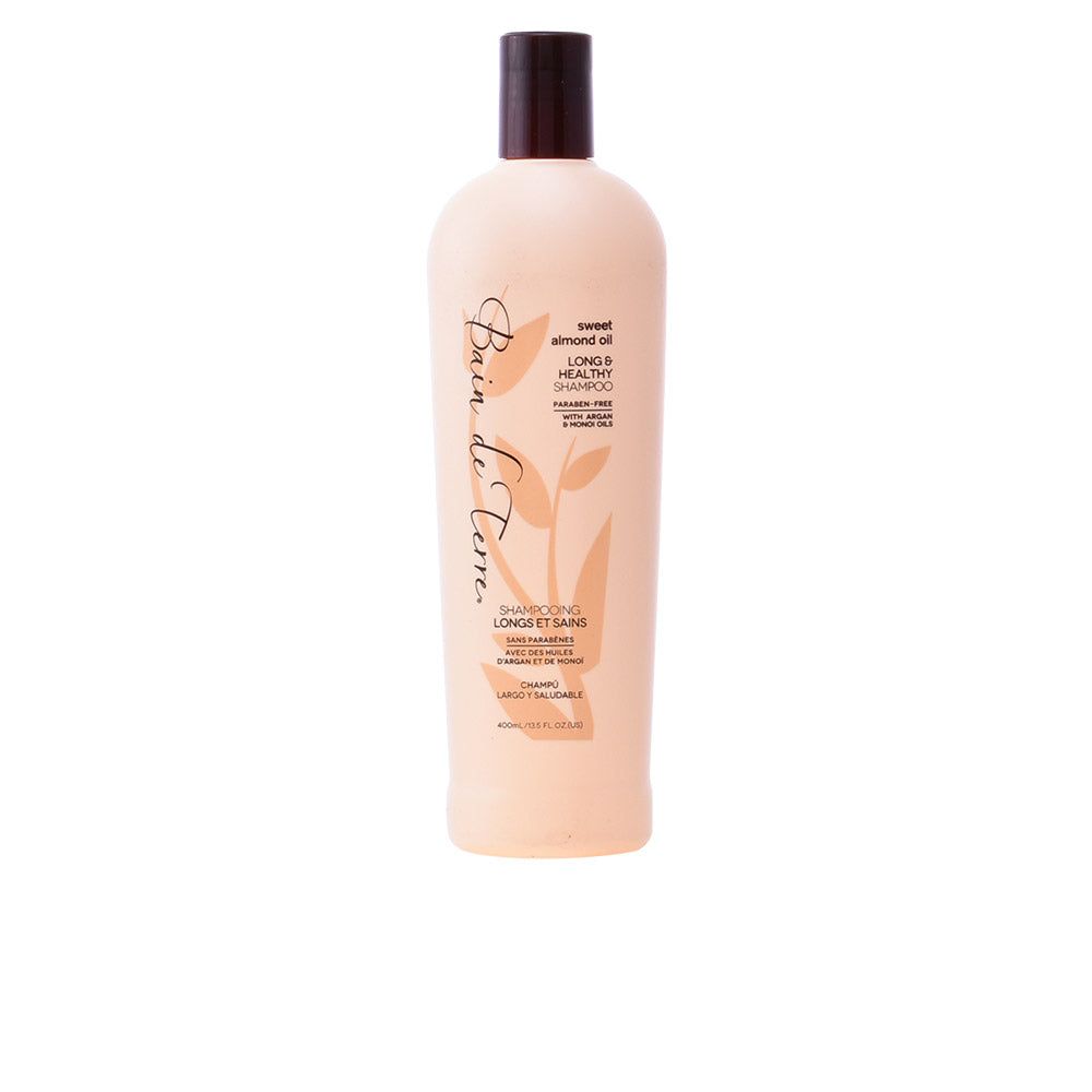 Shampoo óleo de amêndoas doces BAIN DE TERRE - Cuidado capilar nutritivo