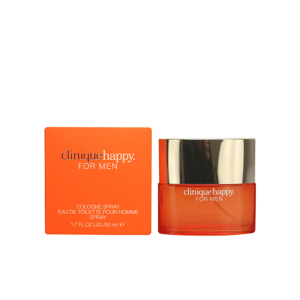 Clinique Happy For Men Eau de Toilette 50ml - Fragrância cítrica e aromática