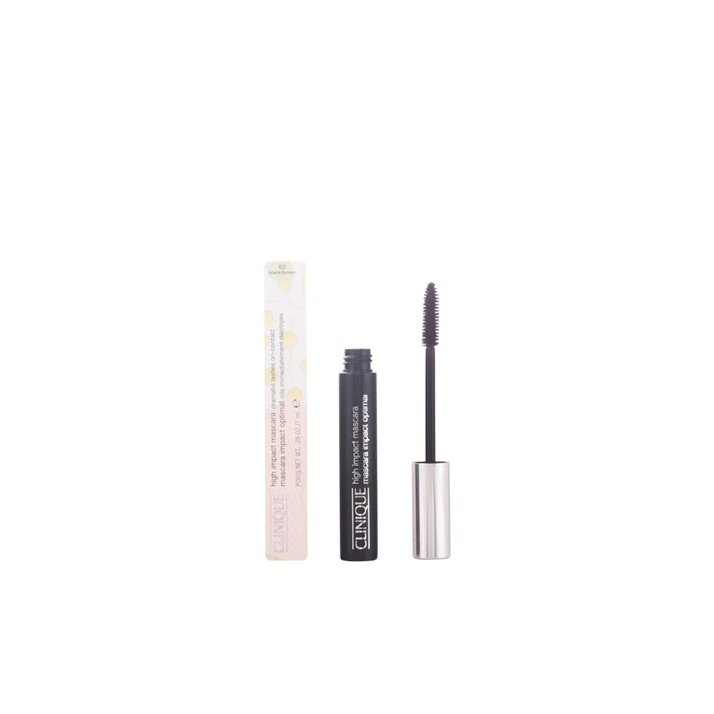Máscara HIGH IMPACT Clinique #02 Preto/Castanho - Olhos com Máximo Impacto