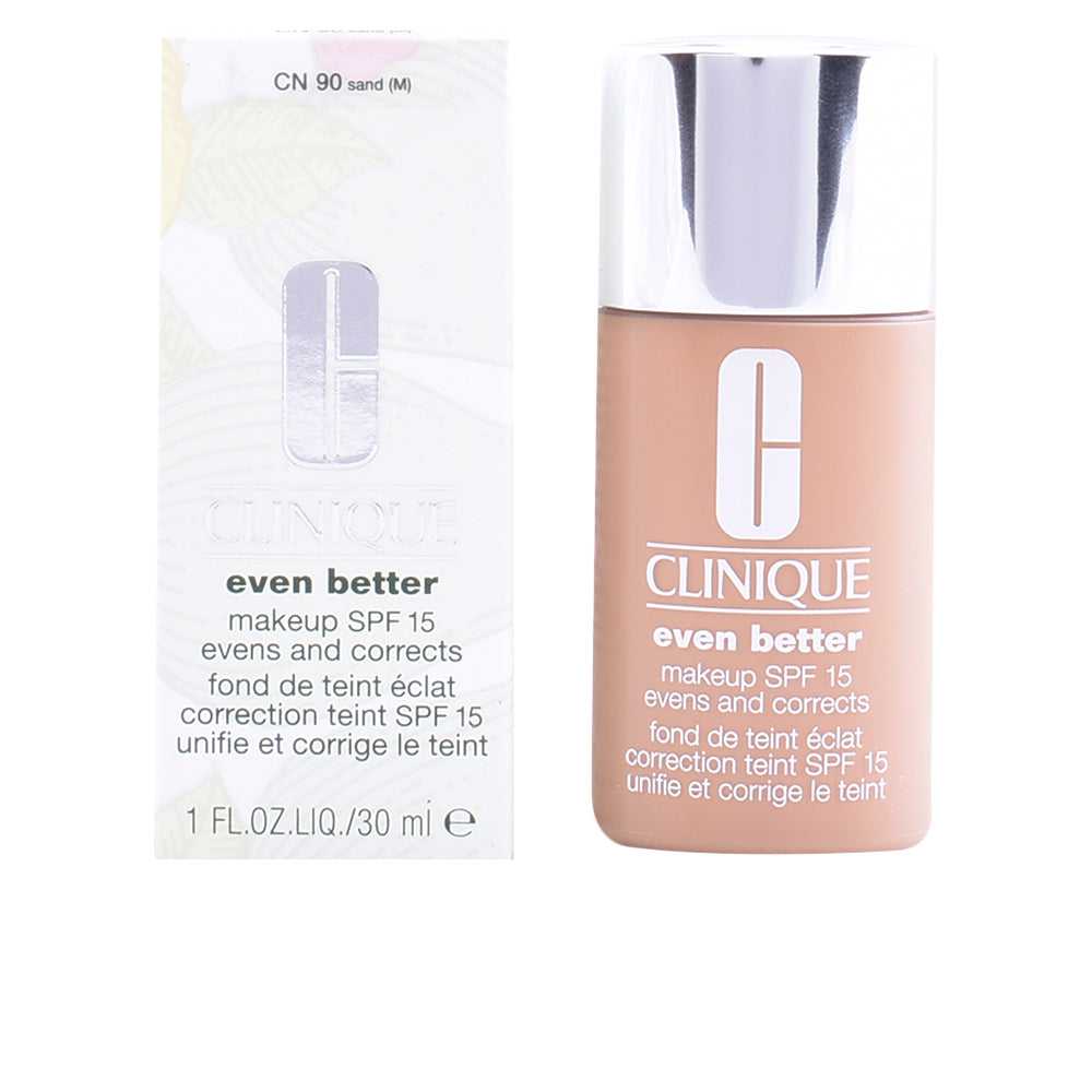 Clinique even better base fluida #CN90-sand para pele mista e oleosa