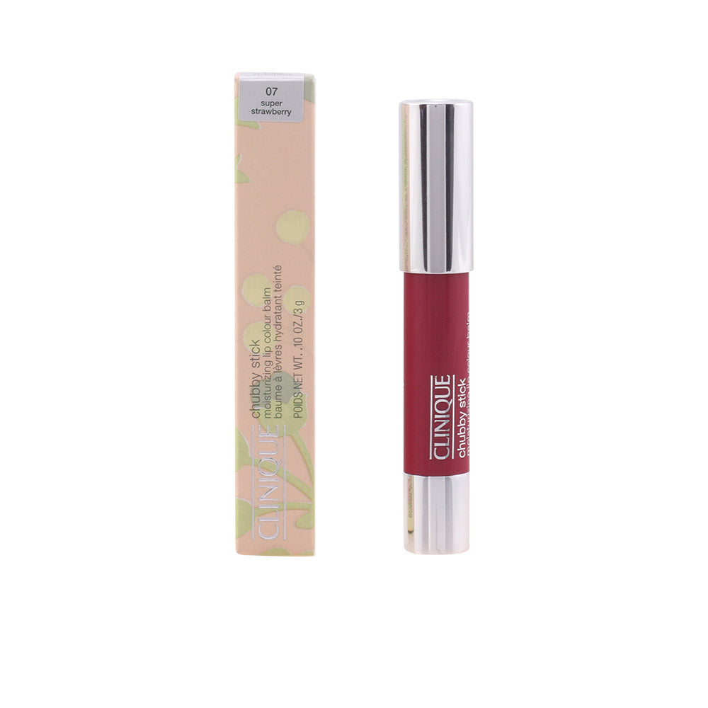Clinique Chubby Stick #07 Super Strawberry – Bálsamo labial nutritivo