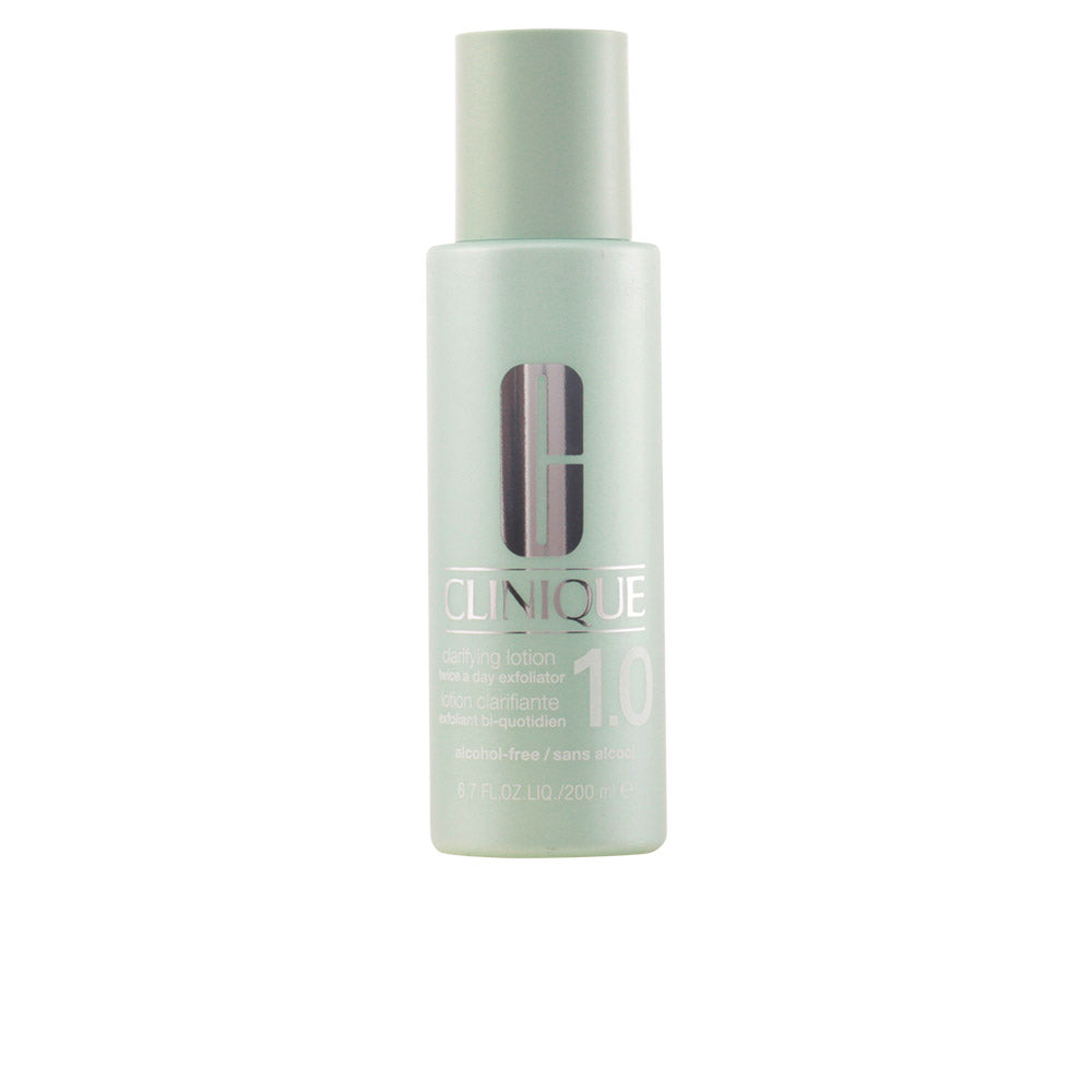 Clinique Clarifying Lotion 1.0 sem álcool para pele seca e sensível