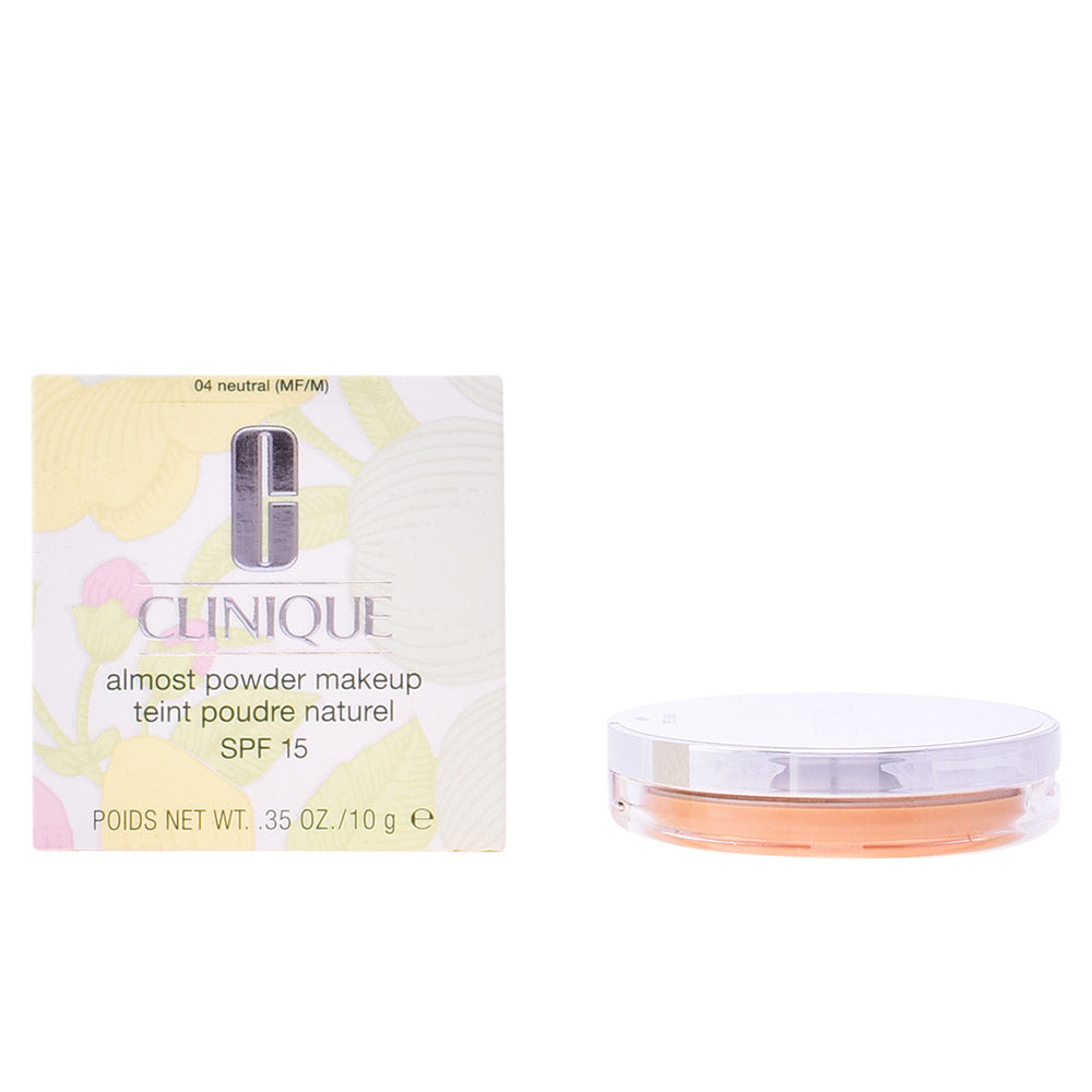 Clinique Almost Powder SPF15 #04 neutro - Base de maquilhagem com proteção SPF 15