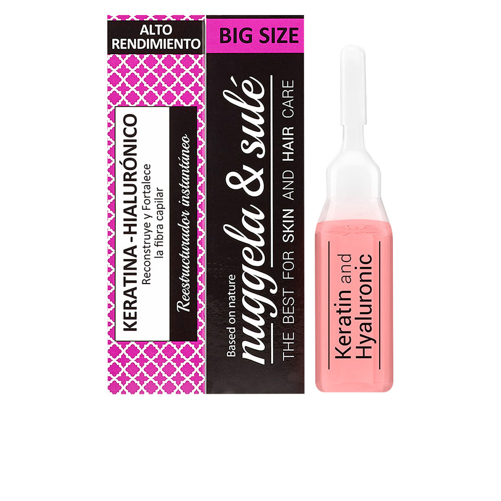 NUGGELA &amp; SULÉ keratin-hyaluronic ampoules para cabelos danificados