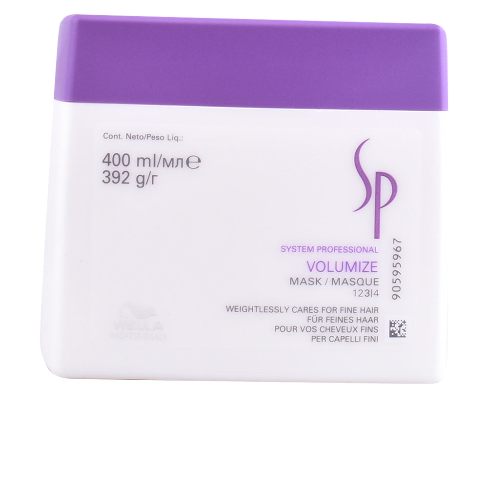 System Professional SP VOLUMIZE máscara para cabelos sem volume 400 ml