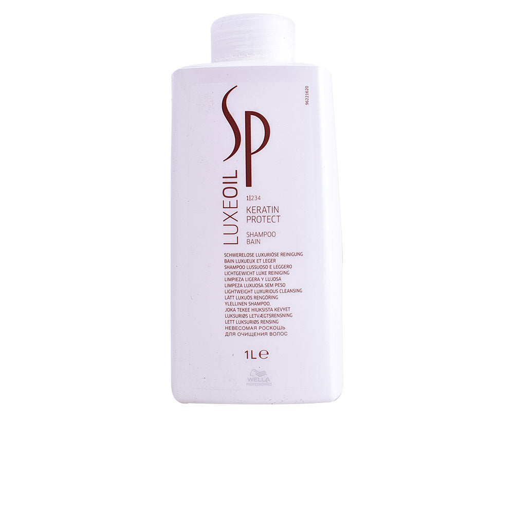 SYSTEM PROFESSIONAL SP LUXE OIL Keratin Protect Shampoo - 33.8 fl oz, Suitable for All Hair Types