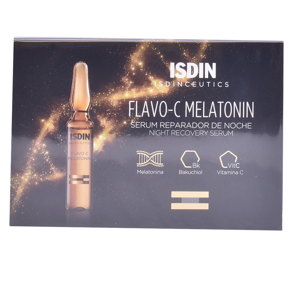 ISDINCEUTICS Flavo-C Melatonin Ampoules para Rejuvenescimento Noturno