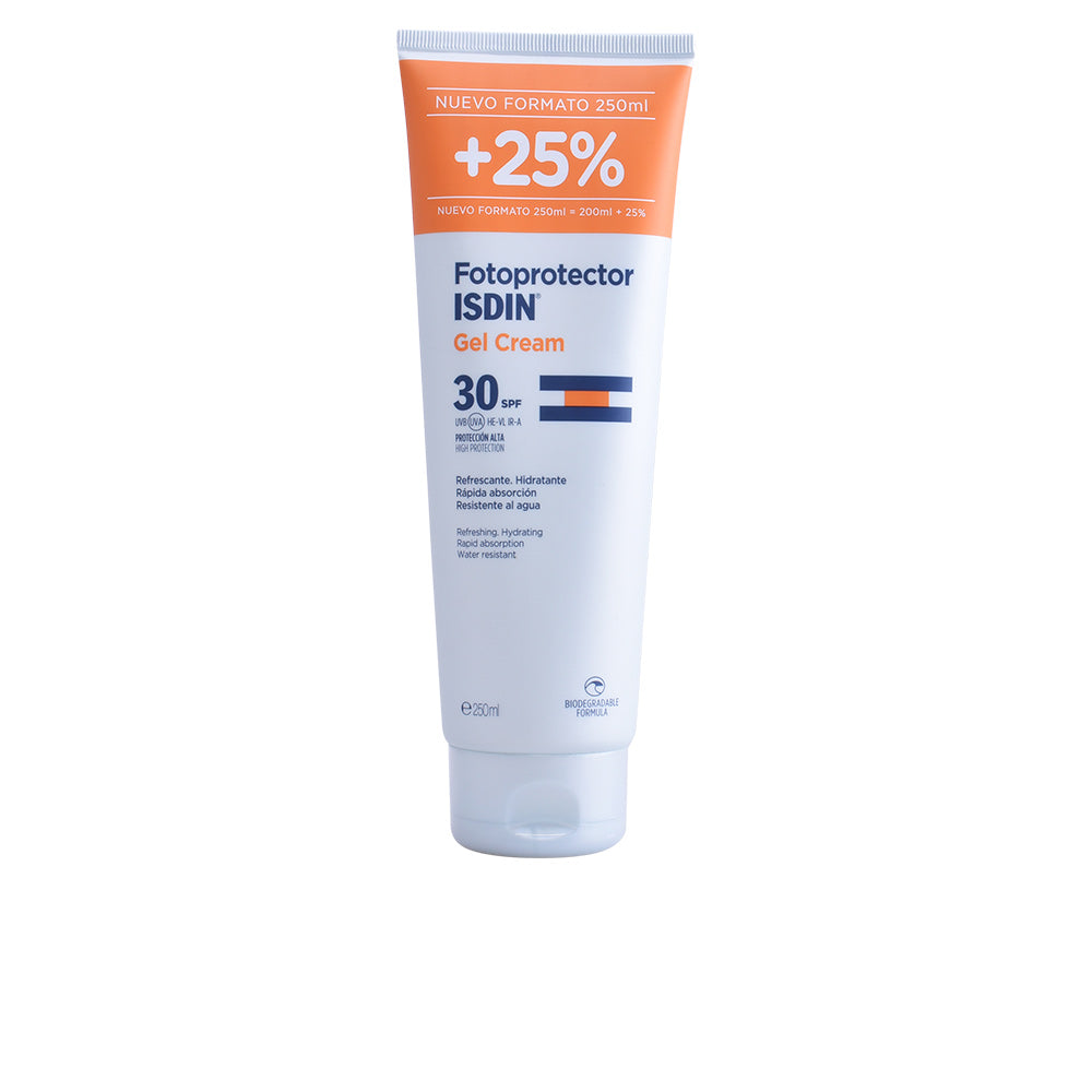 ISDIN EXTREM Creme Gel Solar SPF30 250 ml para proteção diária