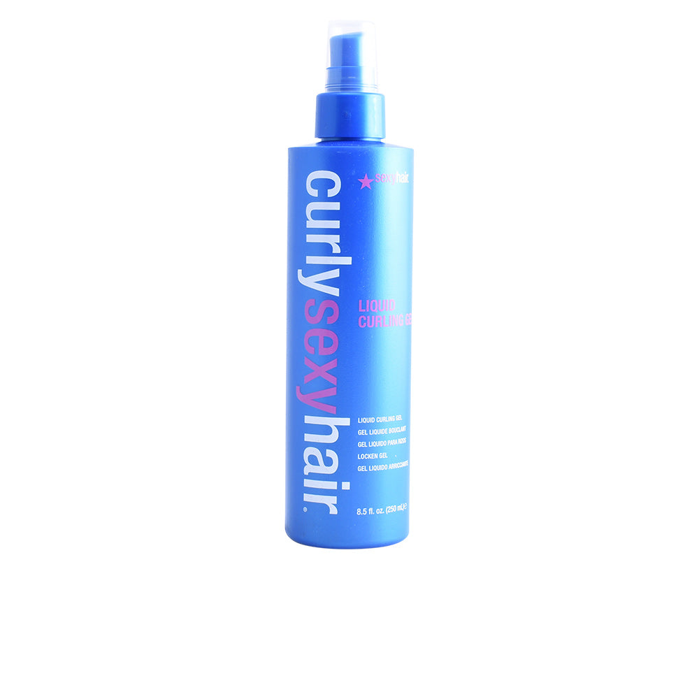 SEXY HAIR CURLY SEXYHAIR Liquid Curling Gel - 8.5 fl oz for Curly, Wavy Hair