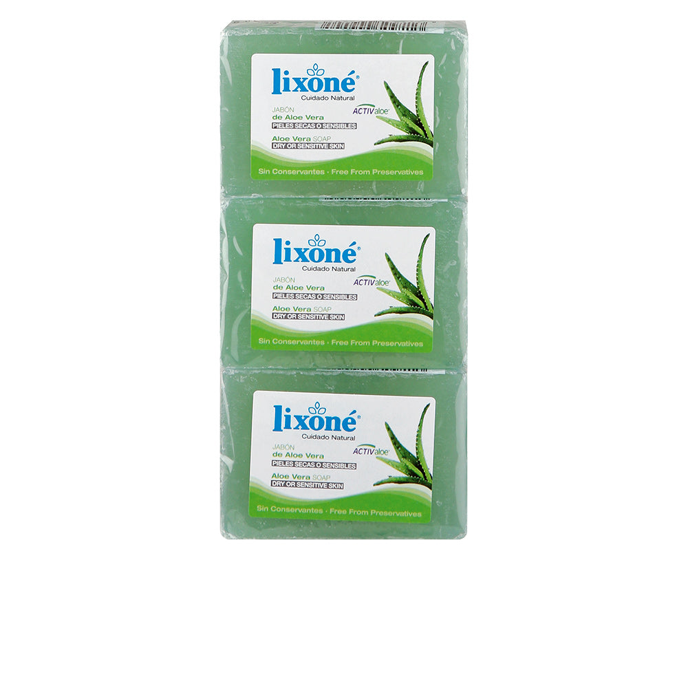 LIXONE aloe vera sabonete para pele seca e sensível – cuidado delicado