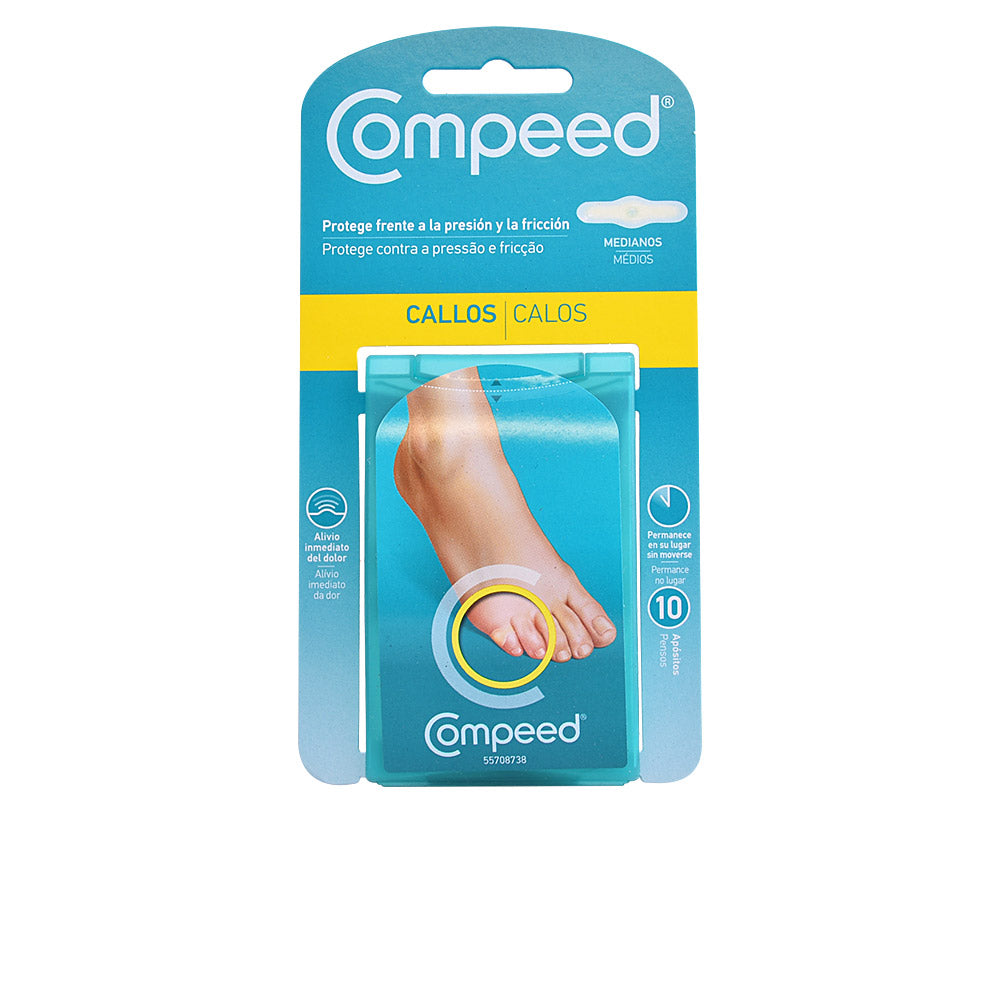 COMPEED CALLOS Medium 10 Curativos - Alívio Rápido para Calos