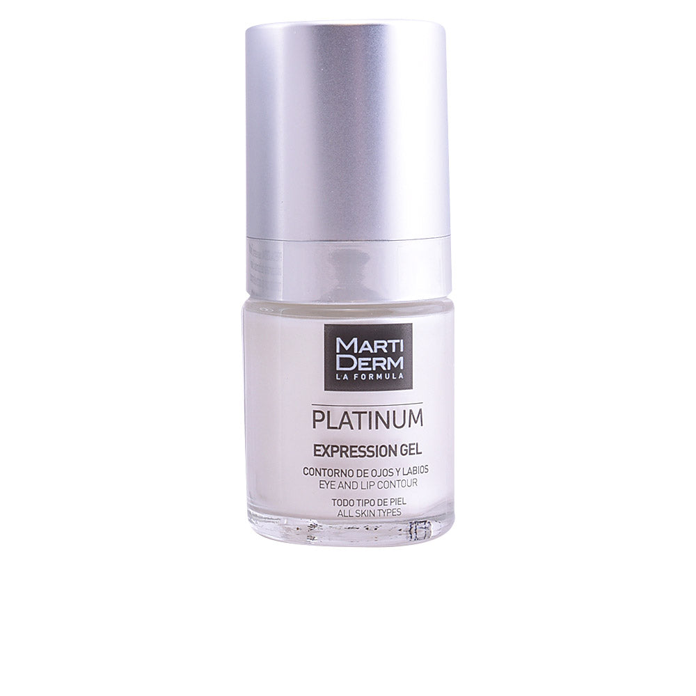 Martiderm Platinum Expression Eye and Lip Contour Gel - 15 ml for Mature Skin