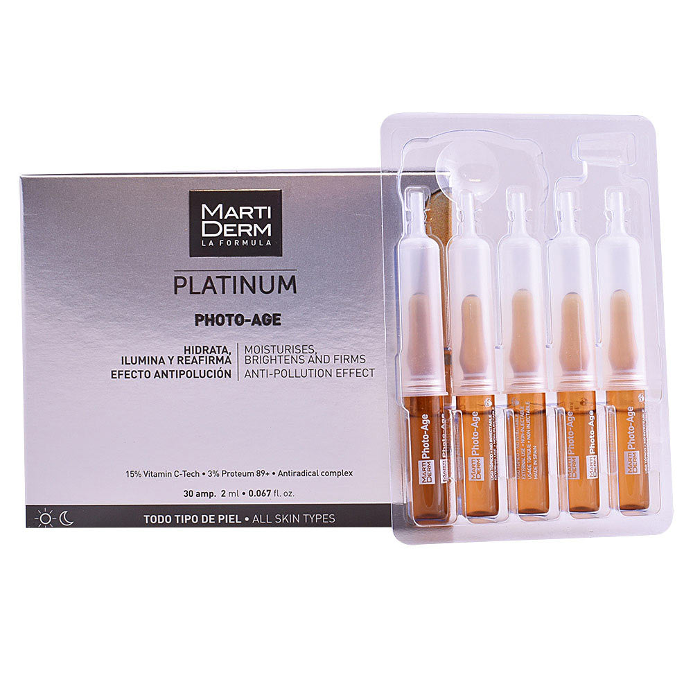 Martiderm Platinum Photo-Age Ampoules 30x2ml para rejuvenescimento da pele